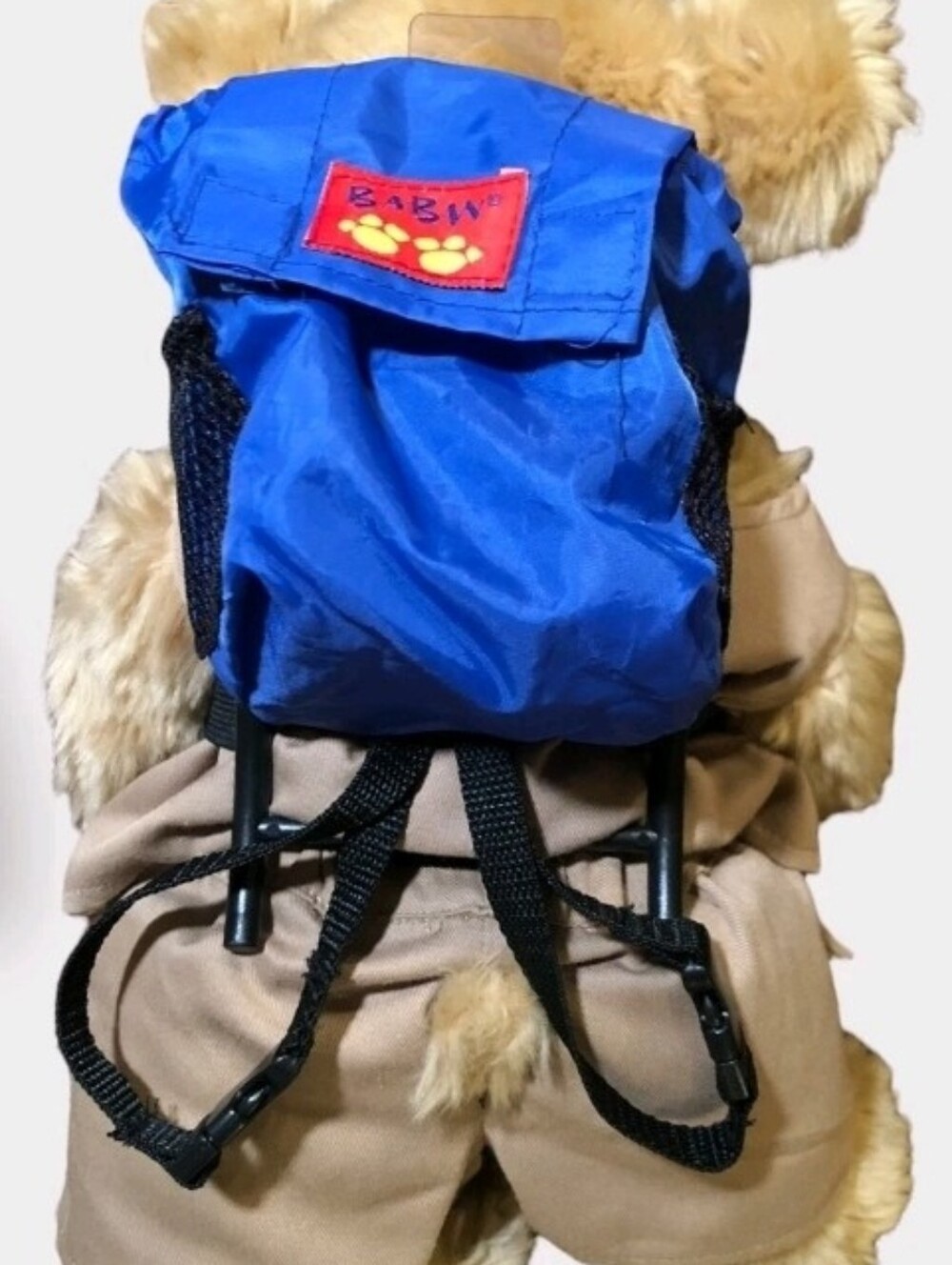Build a Bear Backpack Hiking Blue